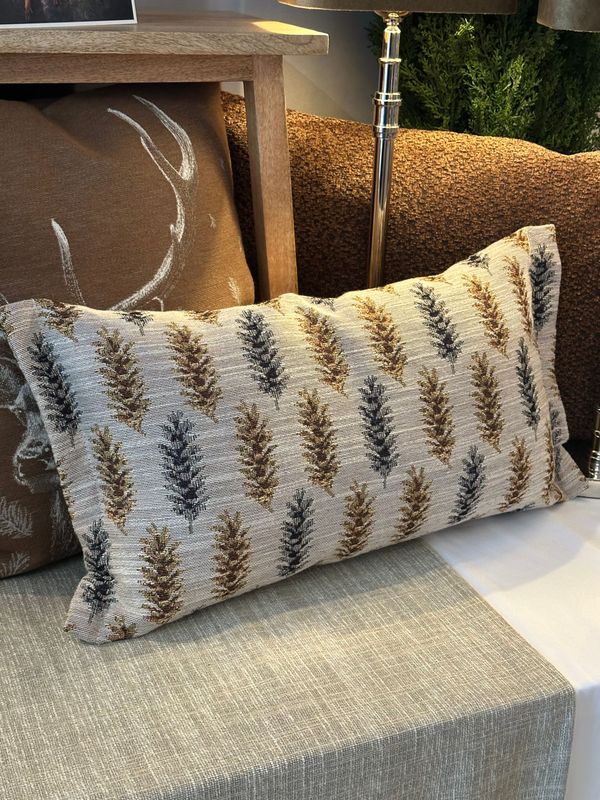 Kissen, Cones 30x60 mit Stoffkante Kissen, Cones 30x60 mit Stoffkante