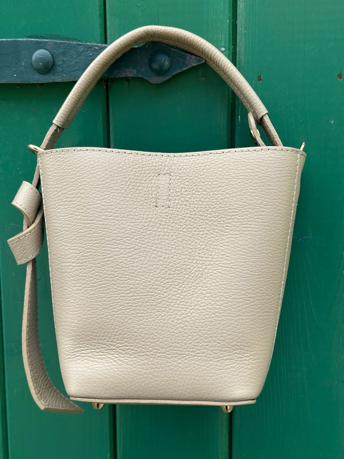Ledertasche, Schlaufe, milchkaffee Ledertasche, Schlaufe, milchkaffee