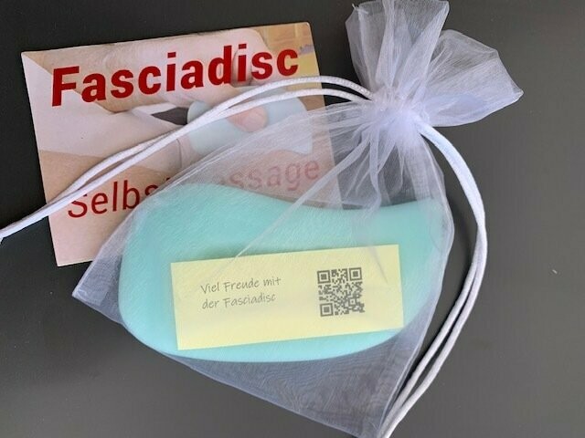 Fasciadisc Einzel mit Anleitung Selbstmassage - auch für Physio und Pferd geeignet