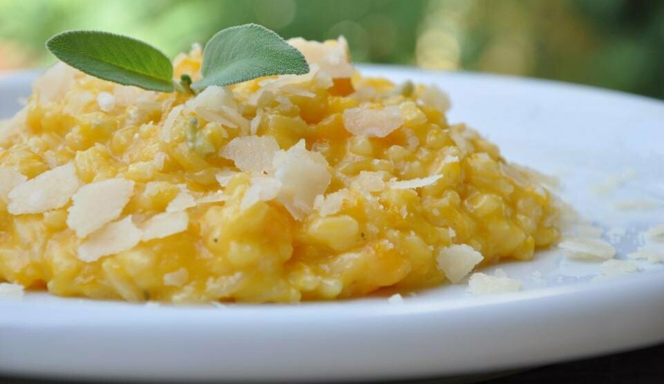 Risotto zucca e gorgonzola