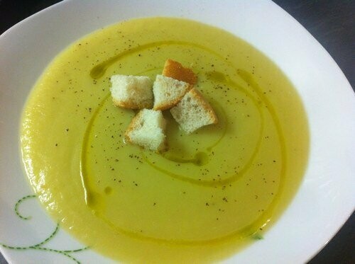 Vellutata  di porri e patate
