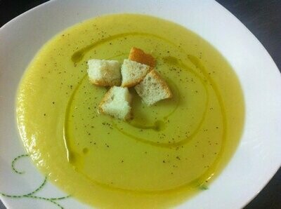 Vellutata  di porri e patate