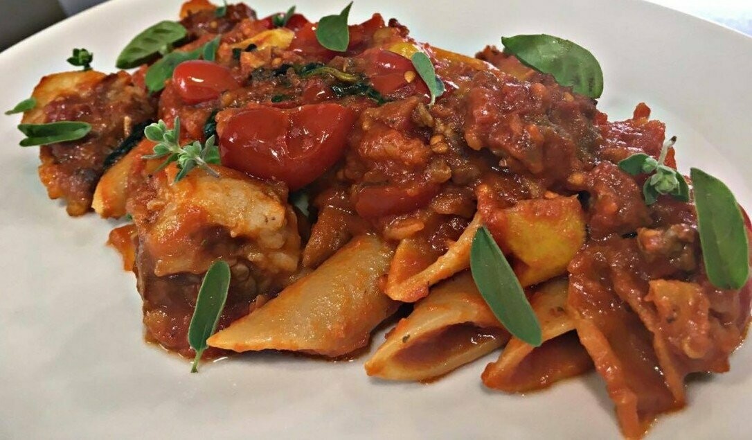 Pasta al ragù di mare