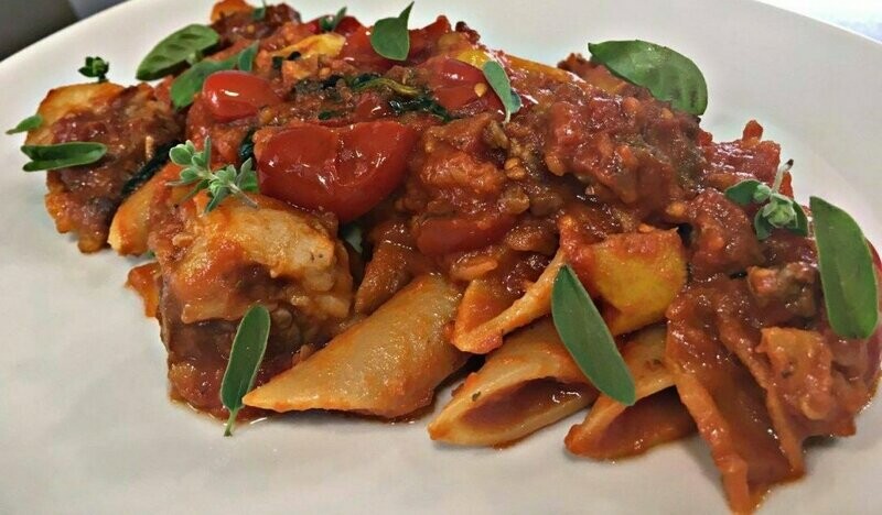 Pasta al ragù di mare