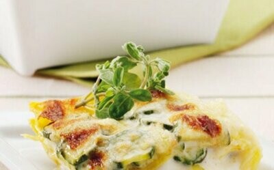 Lasagna zucchine e scamorza