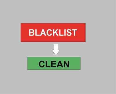 Blacklist Cleaning, Unbarring