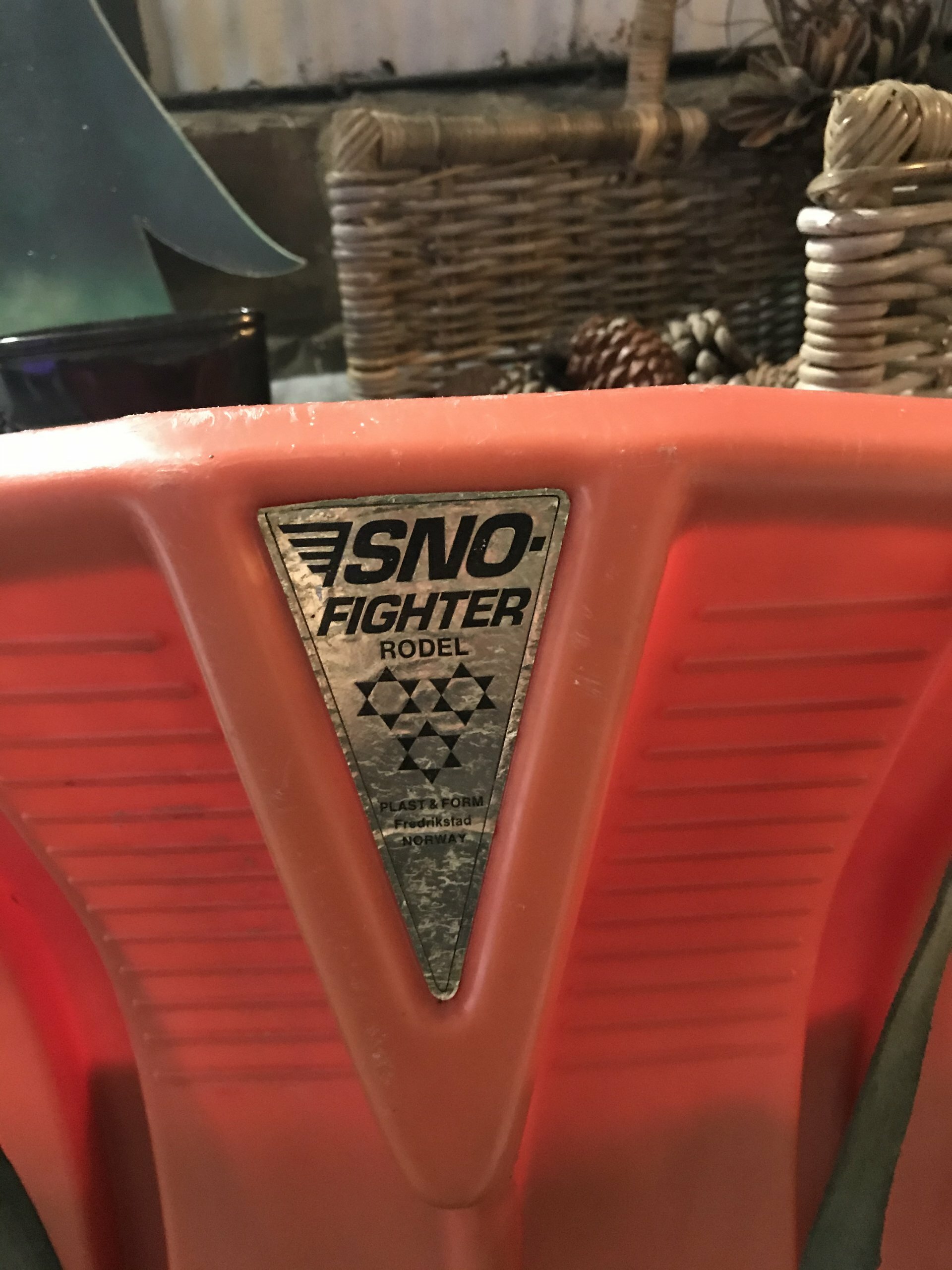 Original 1970s sledge.