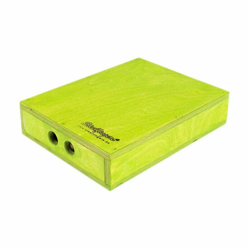 Apple Box Color S - Wide Grün