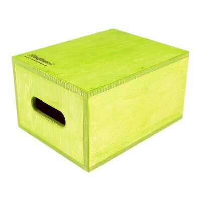 Apple Box Color L - Wide Grün
