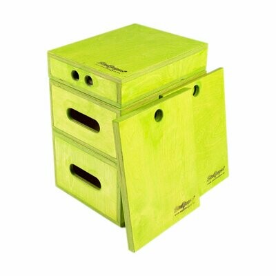 Apple Box Color Set Wide- fünfteilig - Grün