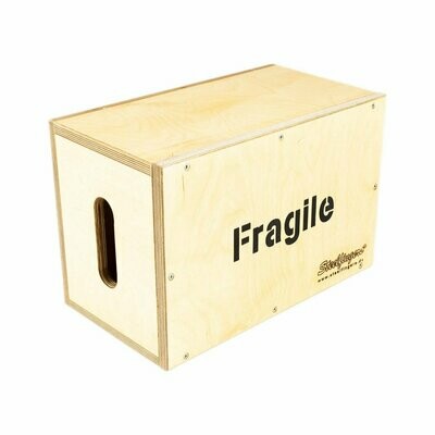 Apple Box Standard mit Aufschrift "Fragile"