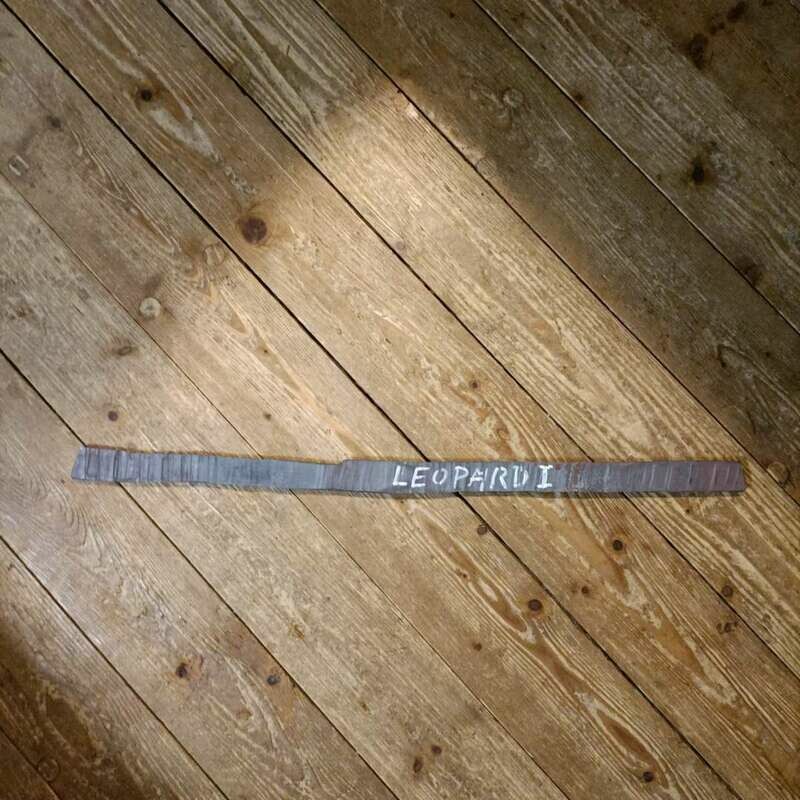 Flachmaterial aus Kanonenrohr vom Leopard 1! Flachmaterial aus Kanonenrohr vom Leopard 1!