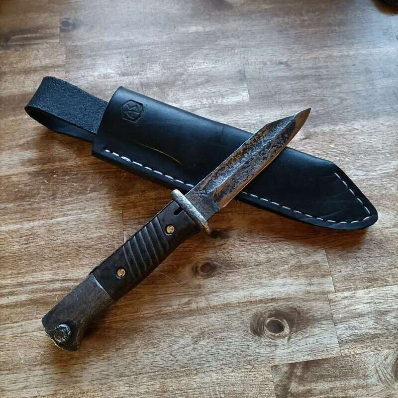Hunting or outdoor knife from old bayonet Hunting or outdoor knife from old bayonet