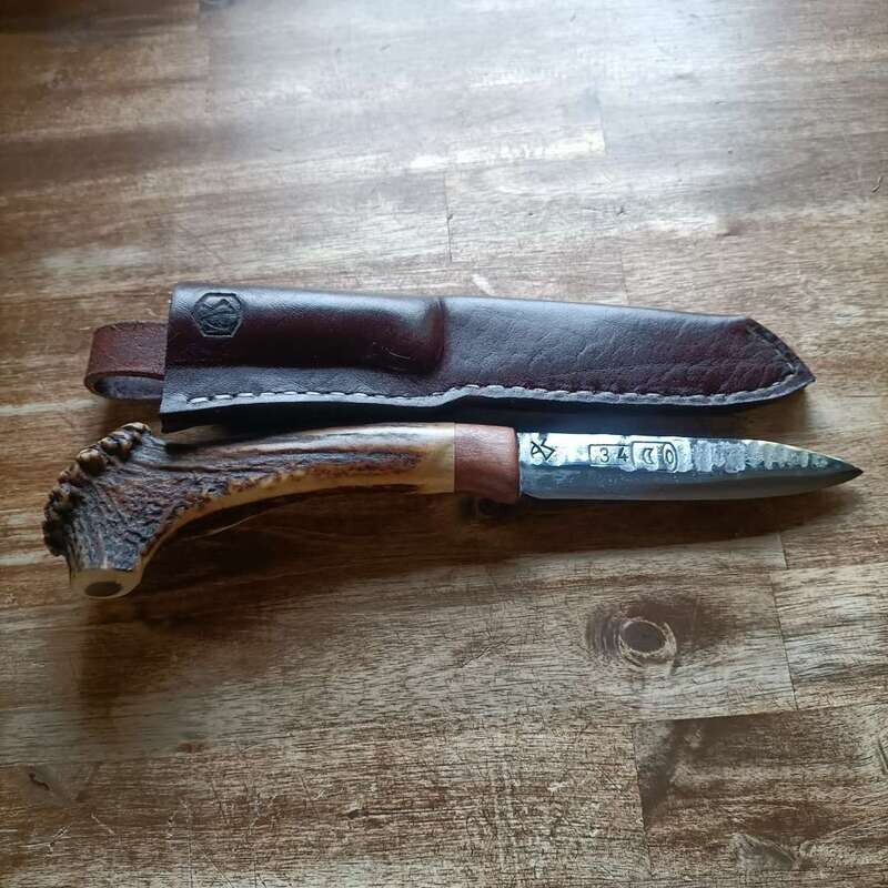 Outdoor Messer KWK43 mit Rothirsch. Nr. 34 Outdoor Messer KWK43 mit Rothirsch. Nr. 34