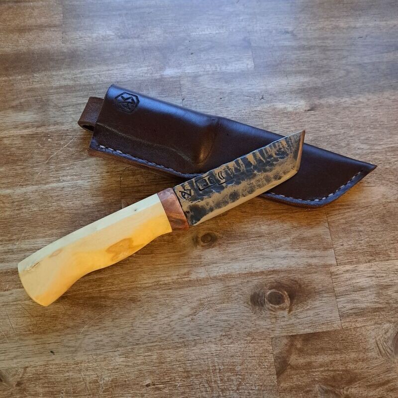 Outdoor knife with boxwood & thuja NR.36 Outdoor knife with boxwood & thuja NR.36