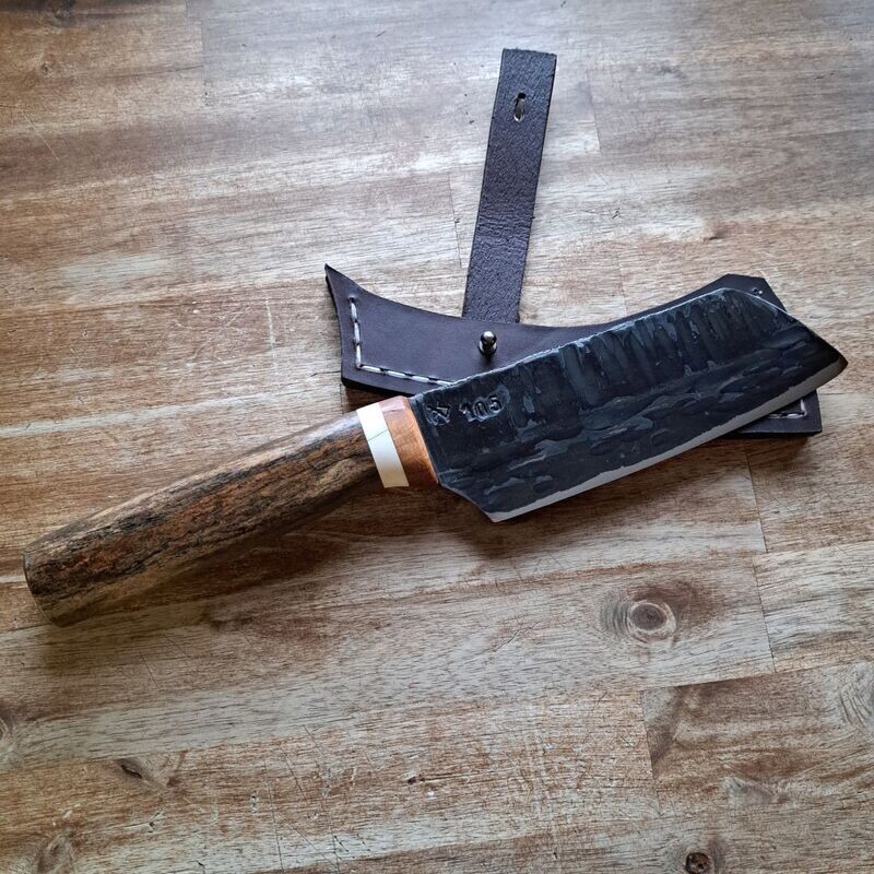 Kitchen hatchet howitzer with mammoth bone Kitchen hatchet howitzer with mammoth bone