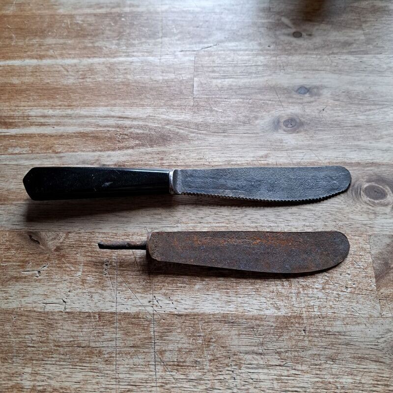Historisches Brotzeitmesser ca. 100 Jahre alt Historisches Brotzeitmesser ca. 100 Jahre alt
