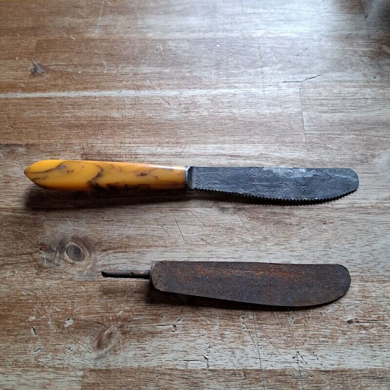 Historisches Brotzeitmesser ca. 100 Jahre alt Historisches Brotzeitmesser ca. 100 Jahre alt