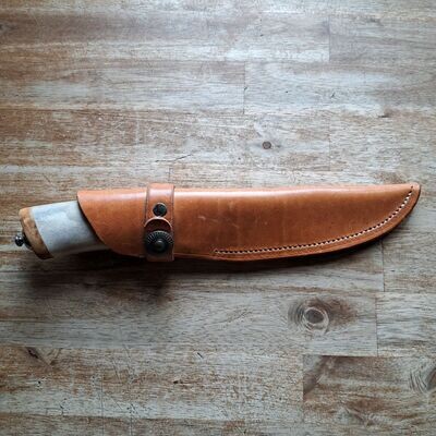 Outdoormesser aus ATS 34 mit Knochengriff. Zum fertigmachen!!! Outdoormesser aus ATS 34 mit Knochengriff. Zum fertigmachen!!!
