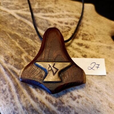 Kettenanhänger Thorhammer mit Amboss Kettenanhänger Thorhammer mit Amboss