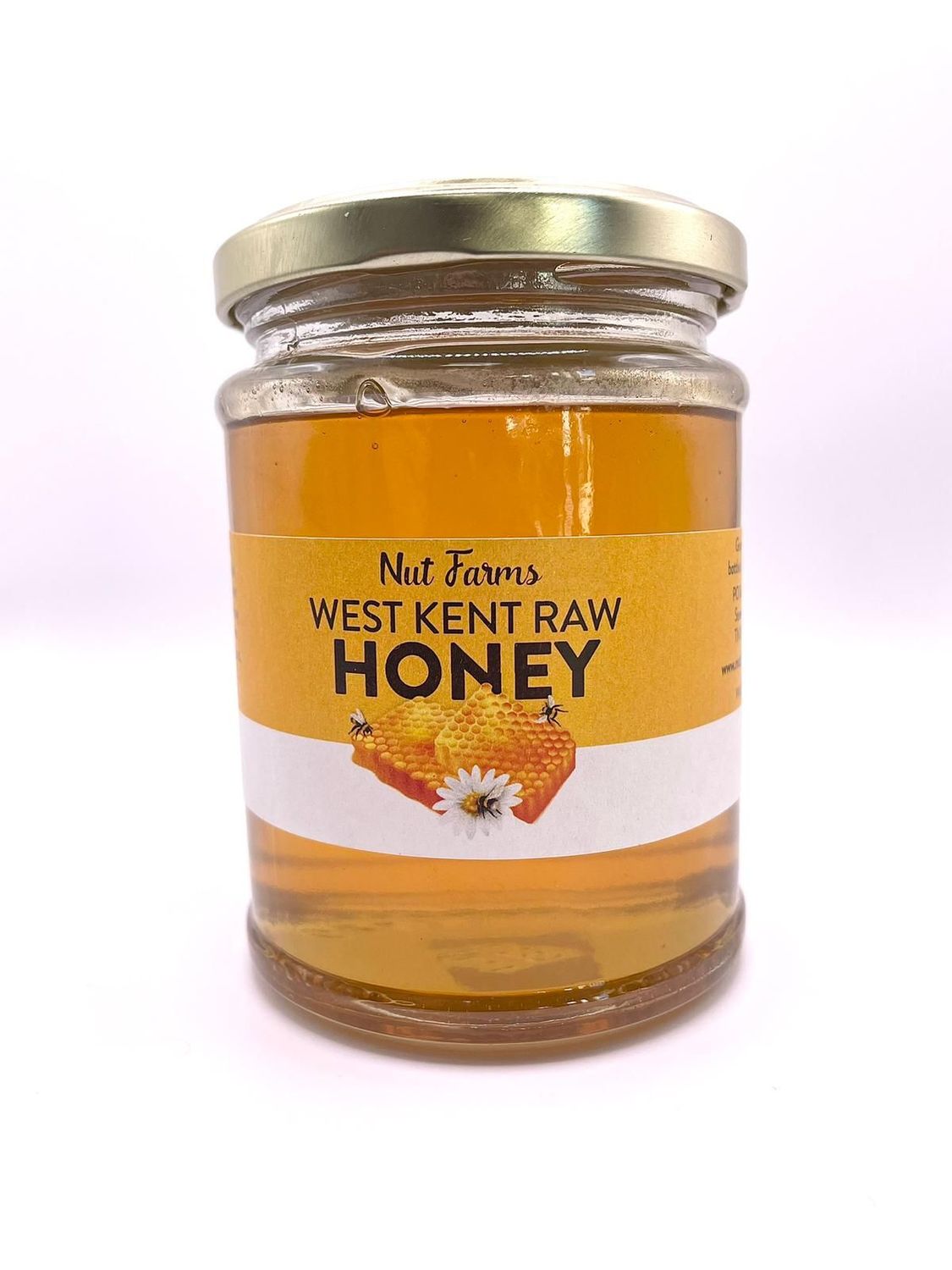 West Kent Raw Honey - runny (340g)