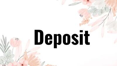 Deposit for Events