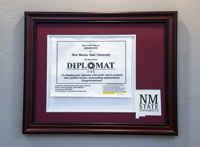 Cherry Wood Diploma