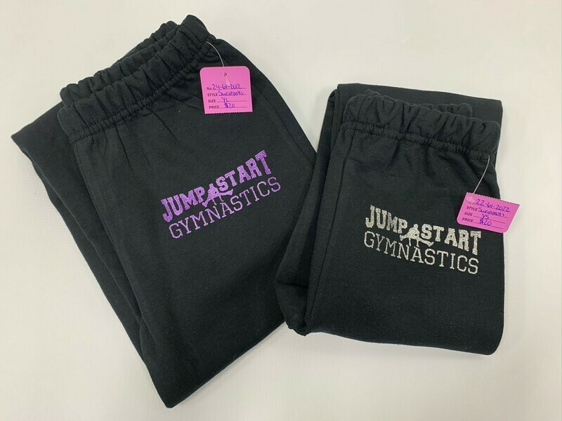 Jump Start Glitter Logo Sweatpants