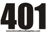 ECONOMY STANDARD BACK NUMBERS-100 PACK