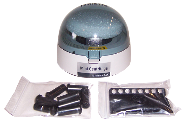 Meteor Mini Centrifuge 7,200 RPM 6-8 hole