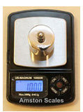 Scales- Includes balance weight with highly visible display