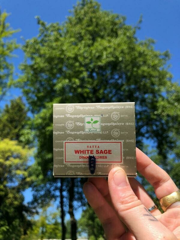 Satya White Sage Wierook Kegels