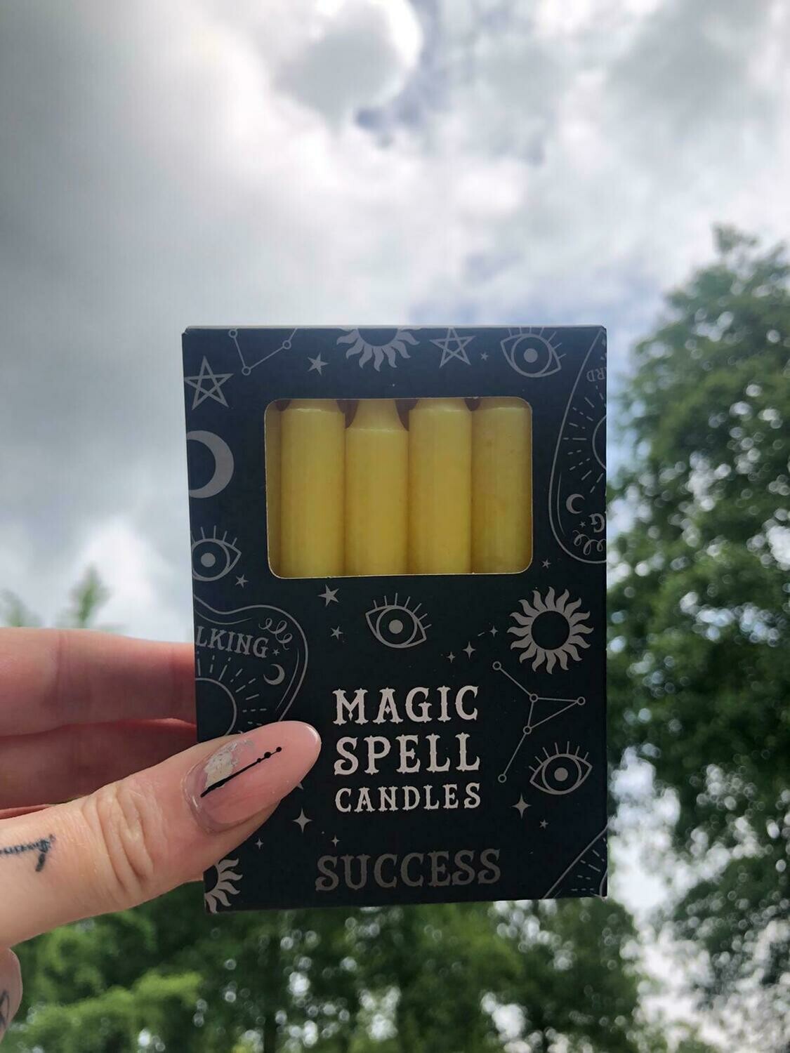 Magic Spell Candles Geel