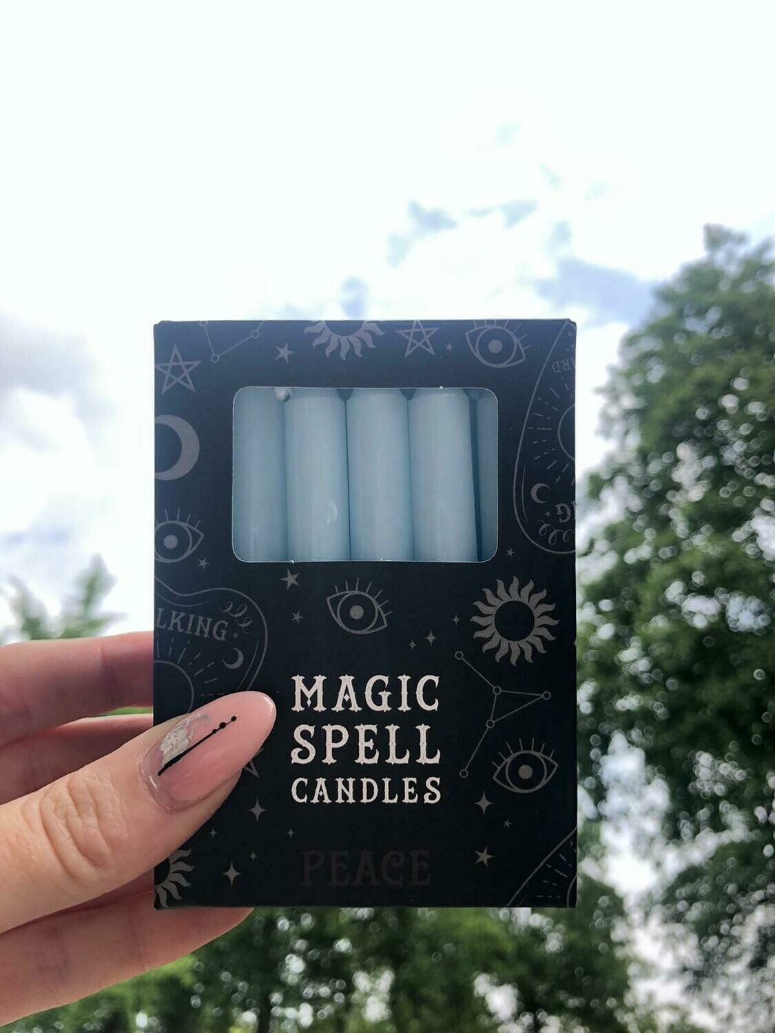 Magic Spell Candles Licht Blauw