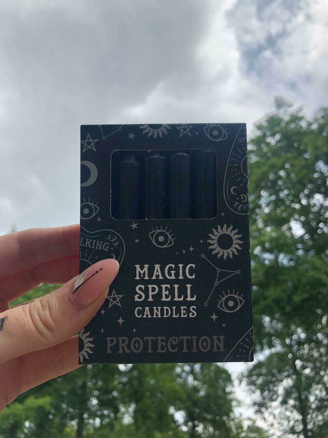 Magic Spell Candles Zwart