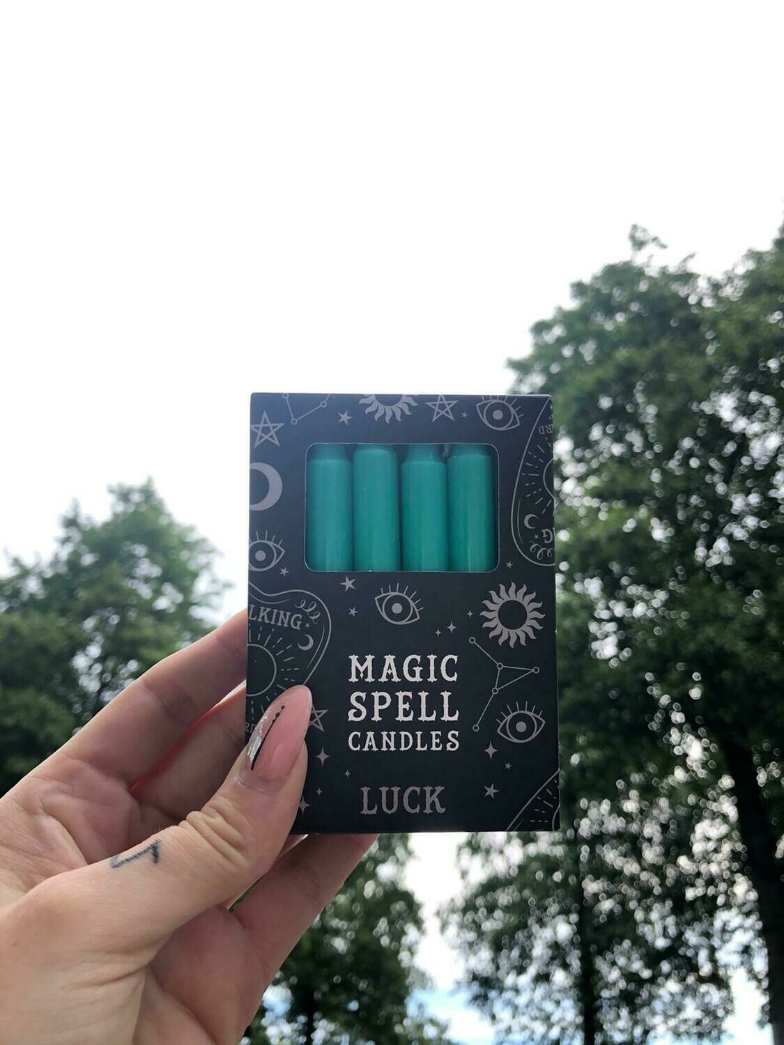 Magic Spell Candles Groen