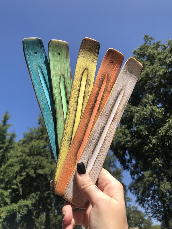 Wierook houder Plankje Boho