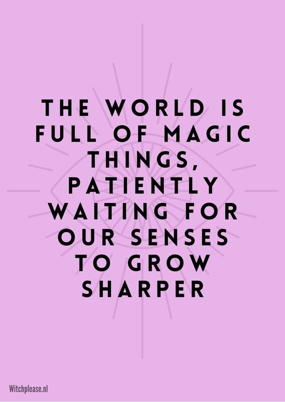 Ansichtkaart World Is Full of Magic