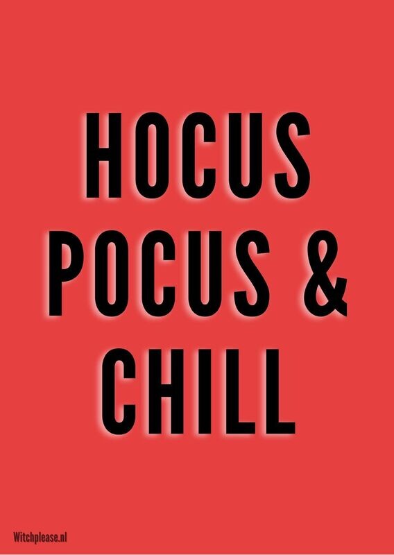 Ansichtkaart Hocus Pocus