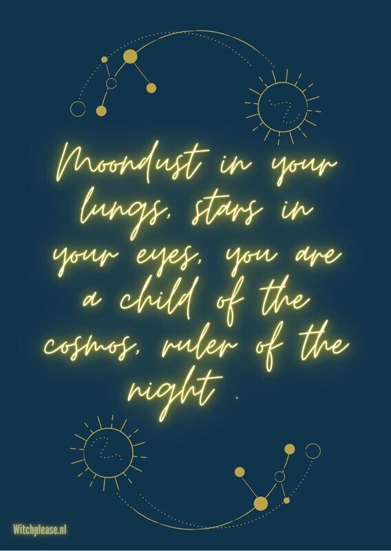 Ansichtkaart Moondust