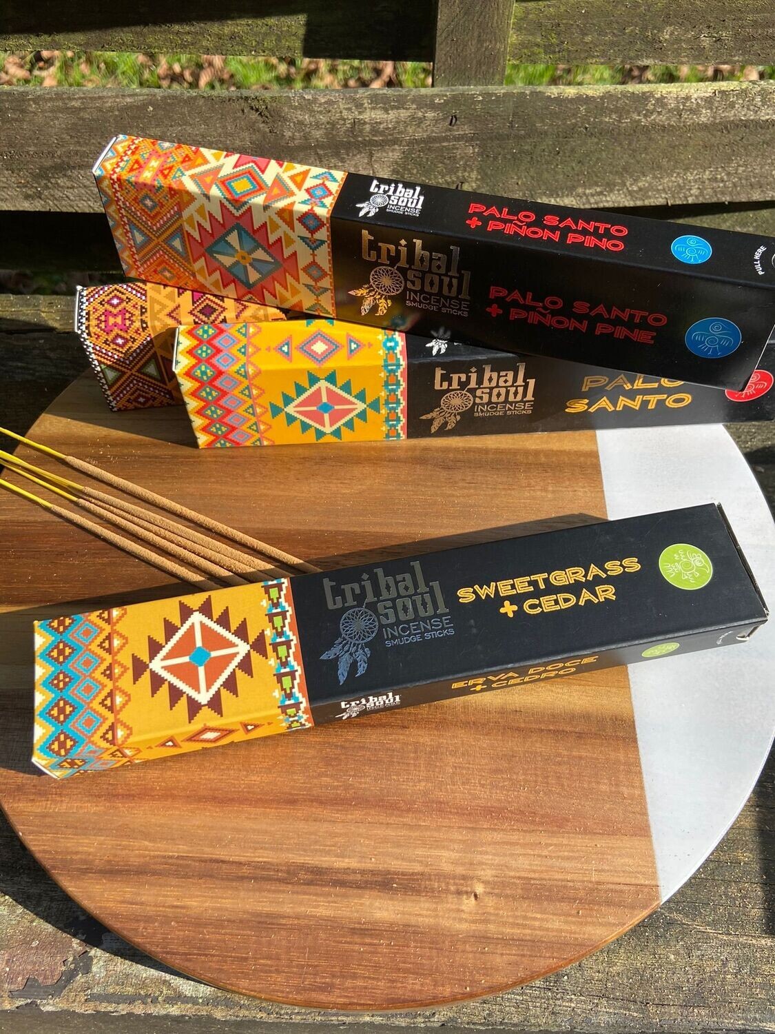 Tribal Soul Wierook Sticks Sweetgrass & Cedar