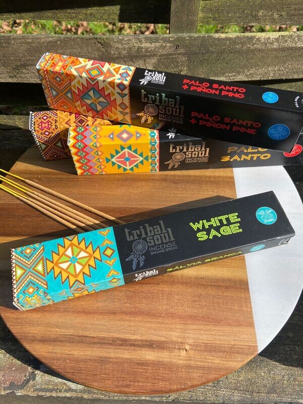 Tribal Soul Wierook Sticks Witte Salie