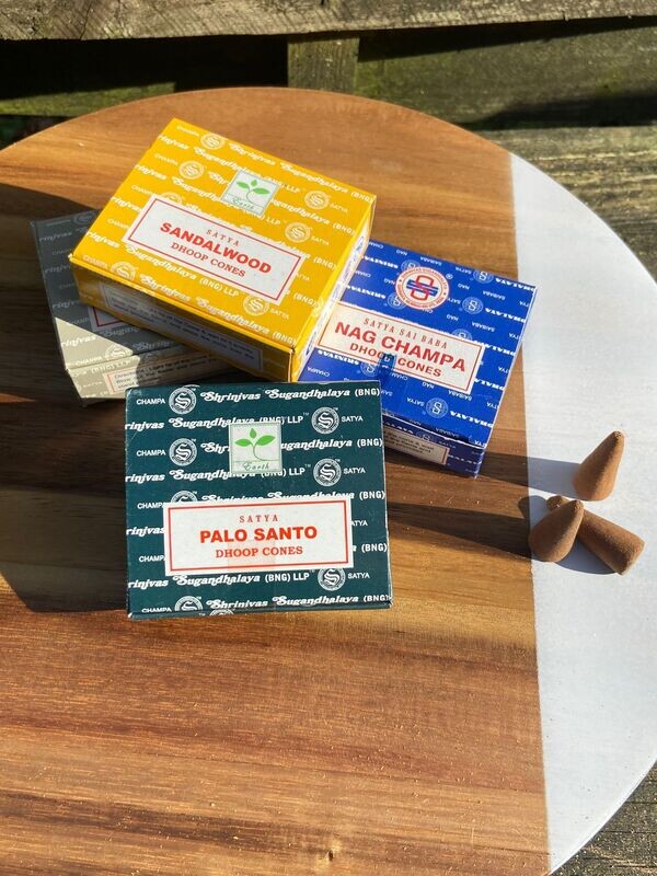 Satya Palo Santo Wierook Kegels