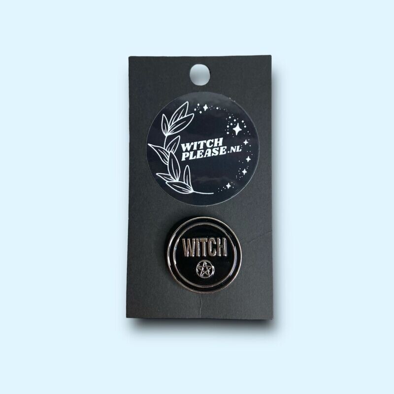 Enamel Pin Witch