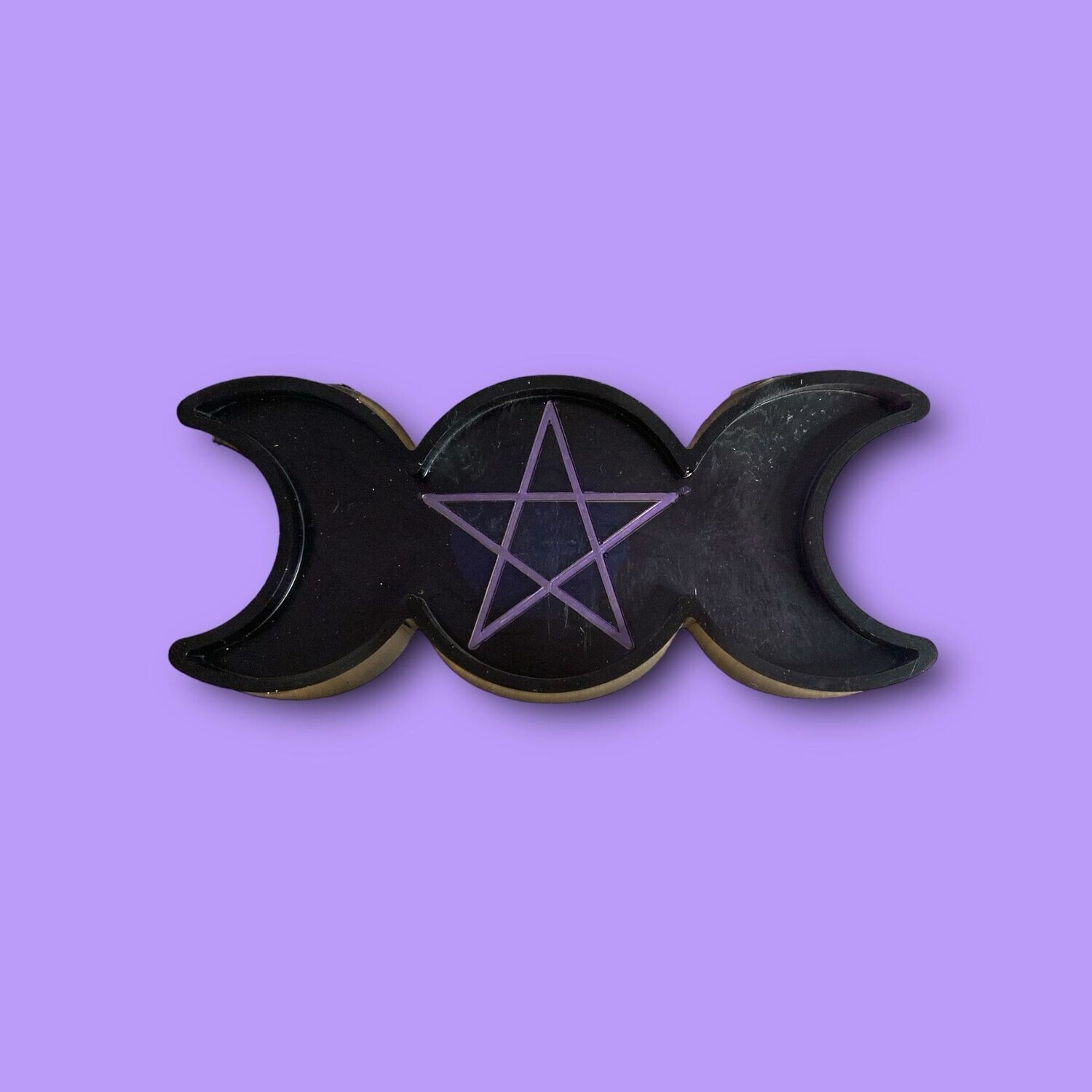 Schaaltje Pentagram Zwart