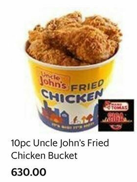 MINISTOP - UNCLE JOHNS FRIED CHICKEN (10PCS)