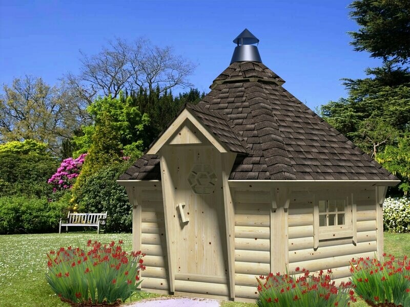 Nashville 3.3 x 3.3m BBQ Hut