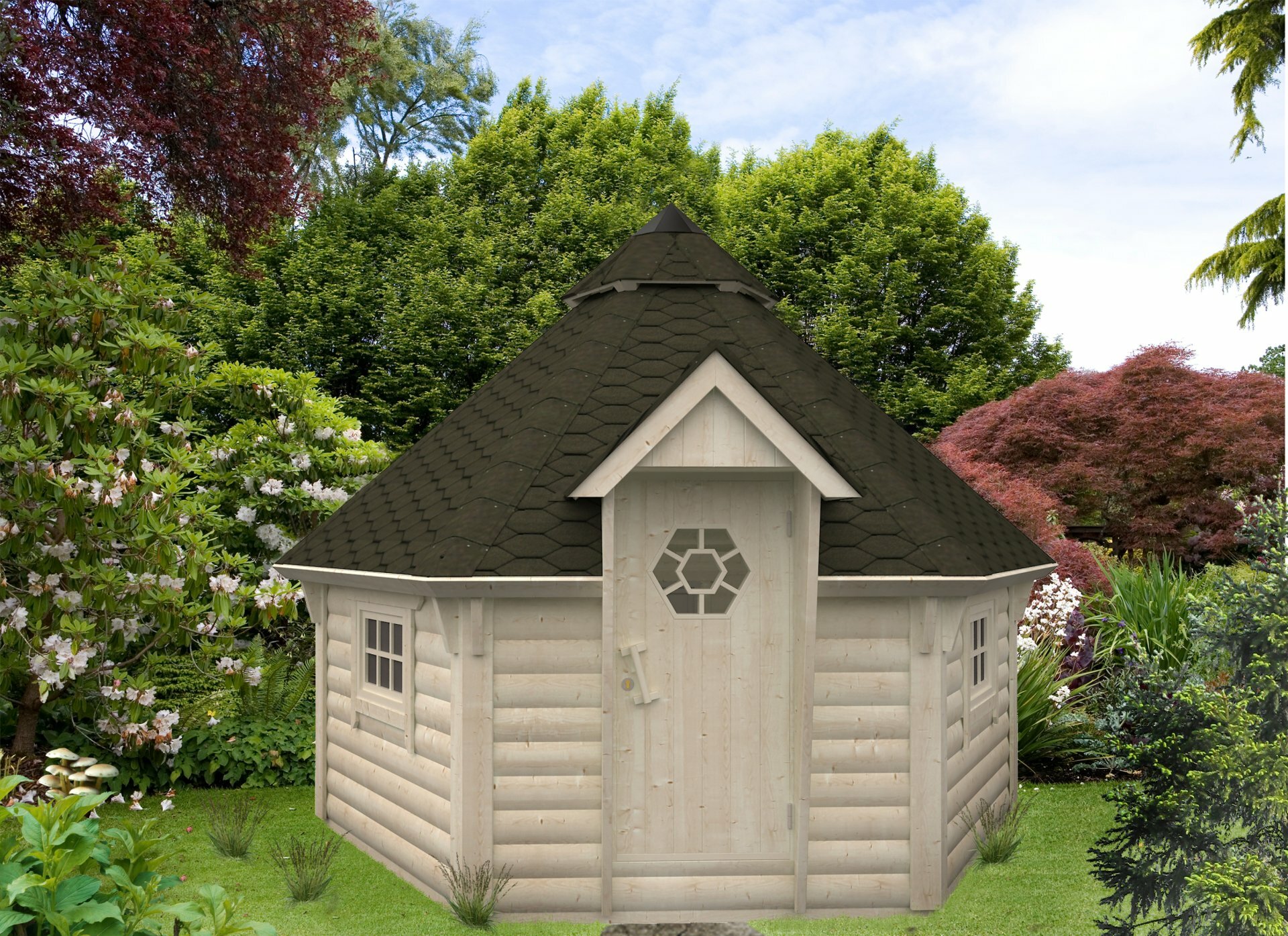 Nashville 3.3 x 3.3m BBQ Hut