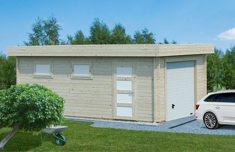 Novel 3.8 x 5.7m Garage