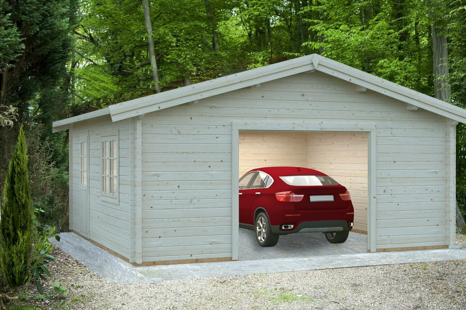 Rome 5.6 x 5.6m Garage